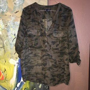 Cammo blouse